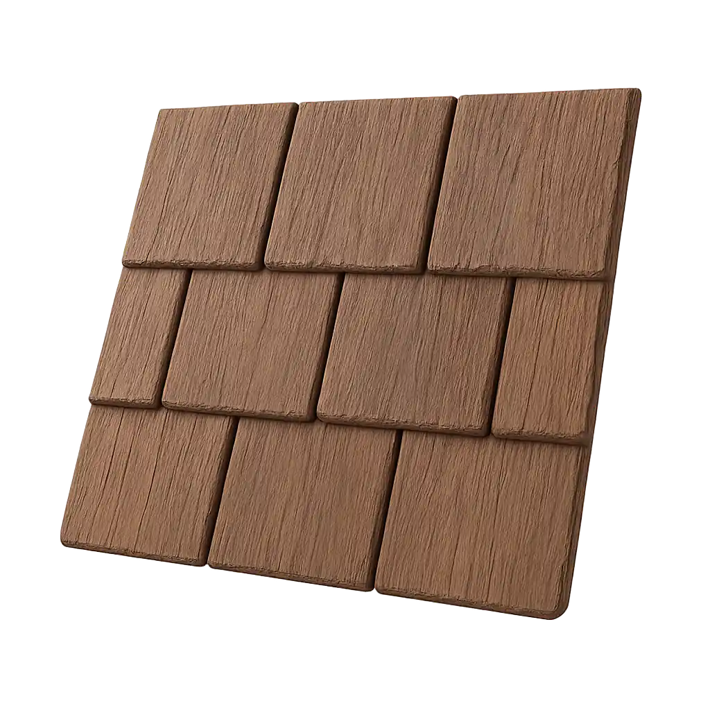 davinci shingles 3d illustration