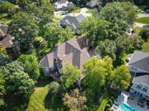 Grand Manor luxury asphalt shingle roof installed by Wolf Development in Chicagoland-2
